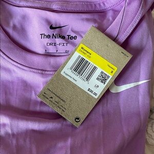 Nike Lavender Dri-FIT Shirt - The Nike Training Tee - NEW